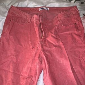 Pink corduroy pants! Lightly worn